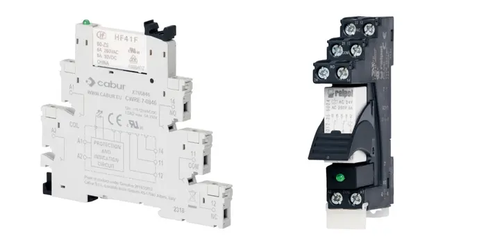 Relés de interfaz modular CABUR