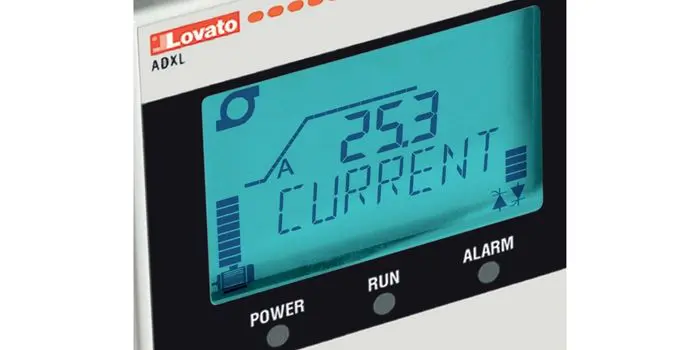Pantalla LED de arrancador suave con indicadores