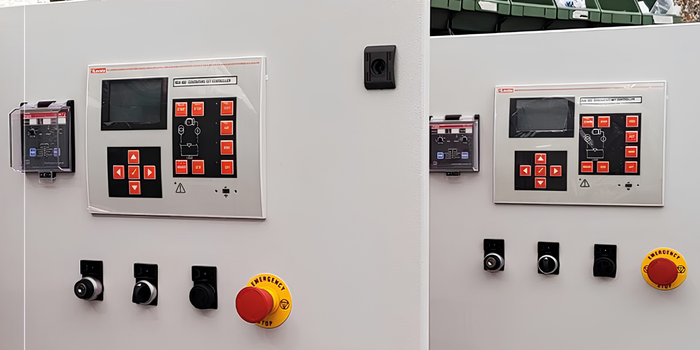 Controladores ATL de Lovato Electric instalados en tableros de transferencia automática industrial