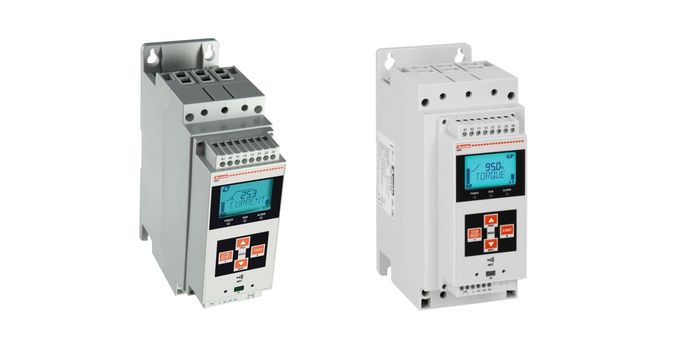 Arrancador suave ADXL en instalación industrial